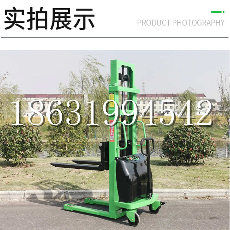 文峰区电动叉车堆高车液压铲车电瓶1吨2吨站驾步行式小型全自动叉车